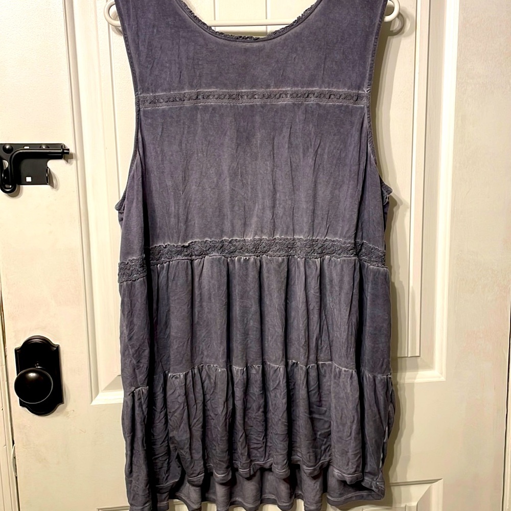 Torrid Super soft Knits tiered tunic top